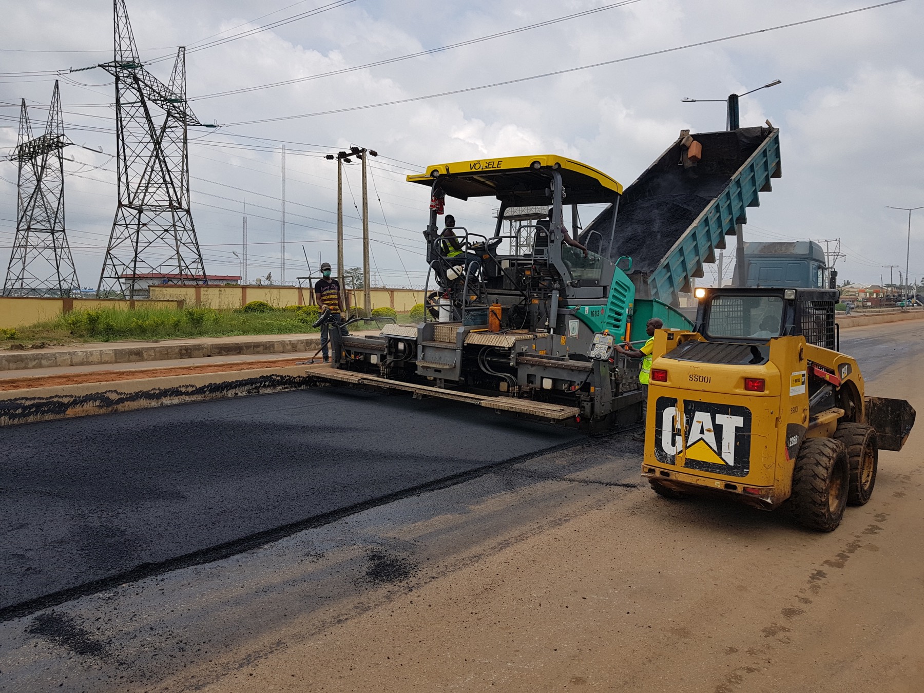 Material hauling for sand, asphalt, and other project loads